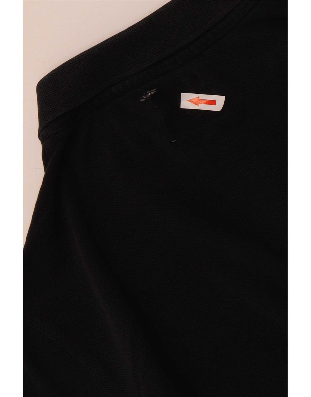 Armani Jeans Polo Custom Fit Homme Coton Noir Moyen