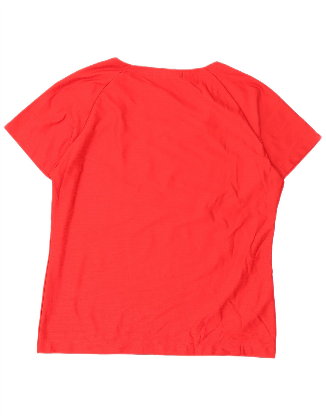 Nike T-Shirt Femme US 12/14 Grand Rouge Polyester