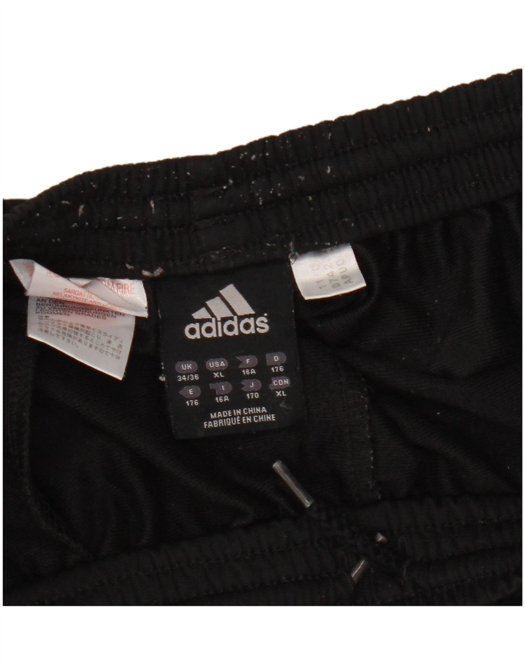 ADIDAS Pantalon de Survêtement Garçon 15-16 ans Noir