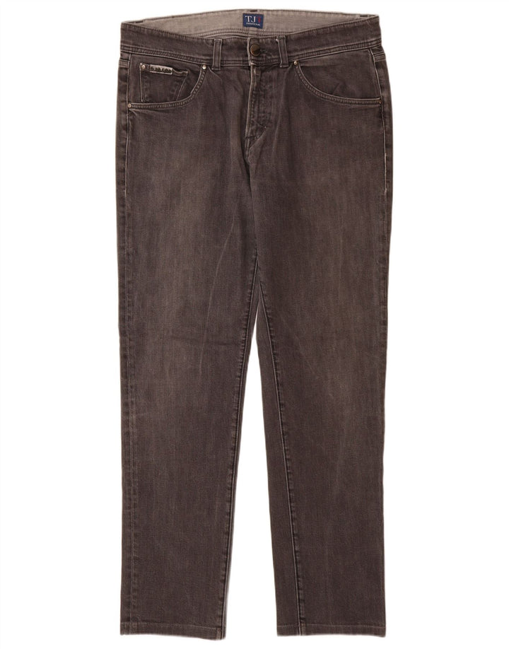 Trussardi Jean Slim W35 L32 Gris Coton Homme