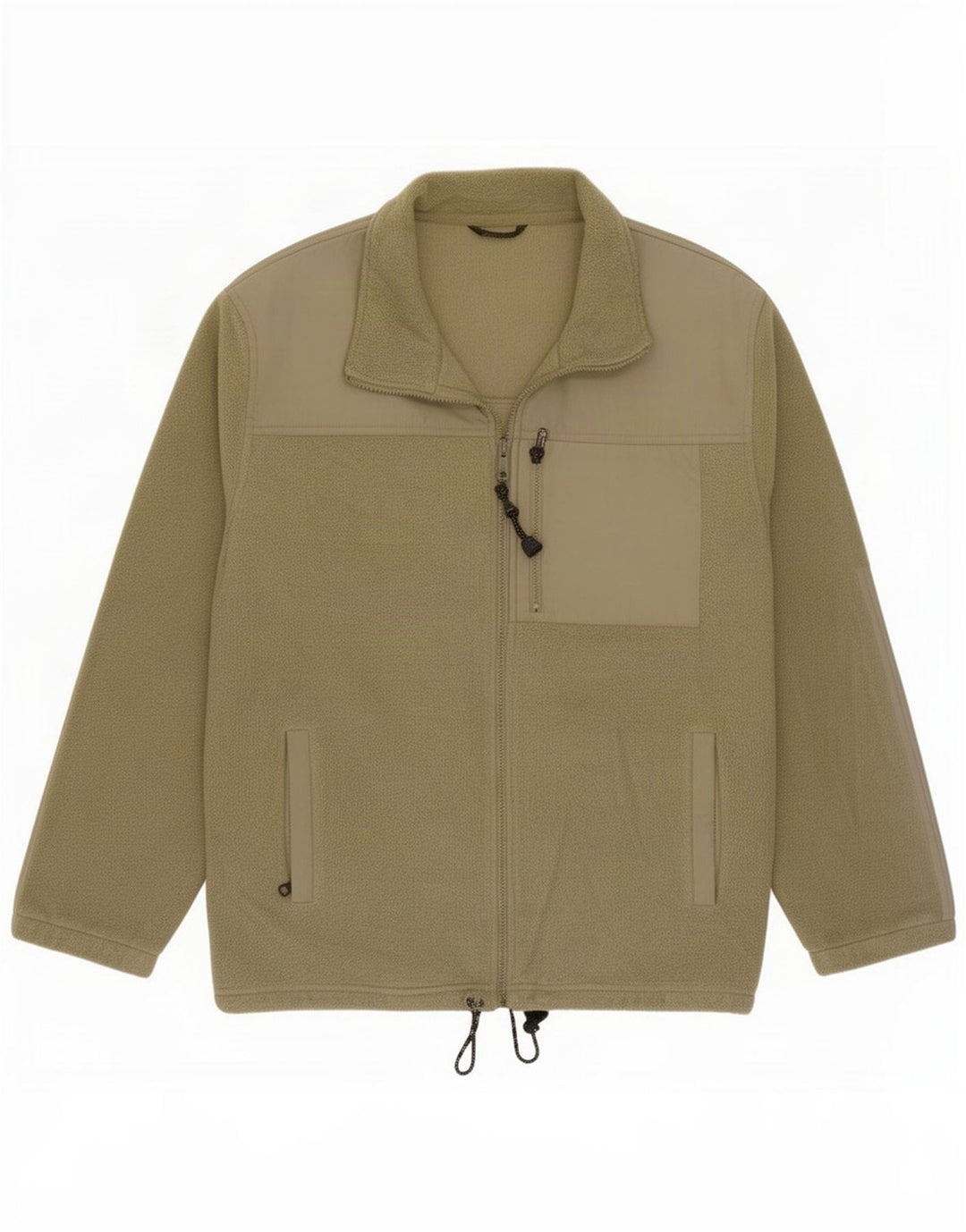 Marks & Spencer Veste Polaire Coupe Ample Homme Kaki Moyen Polyester