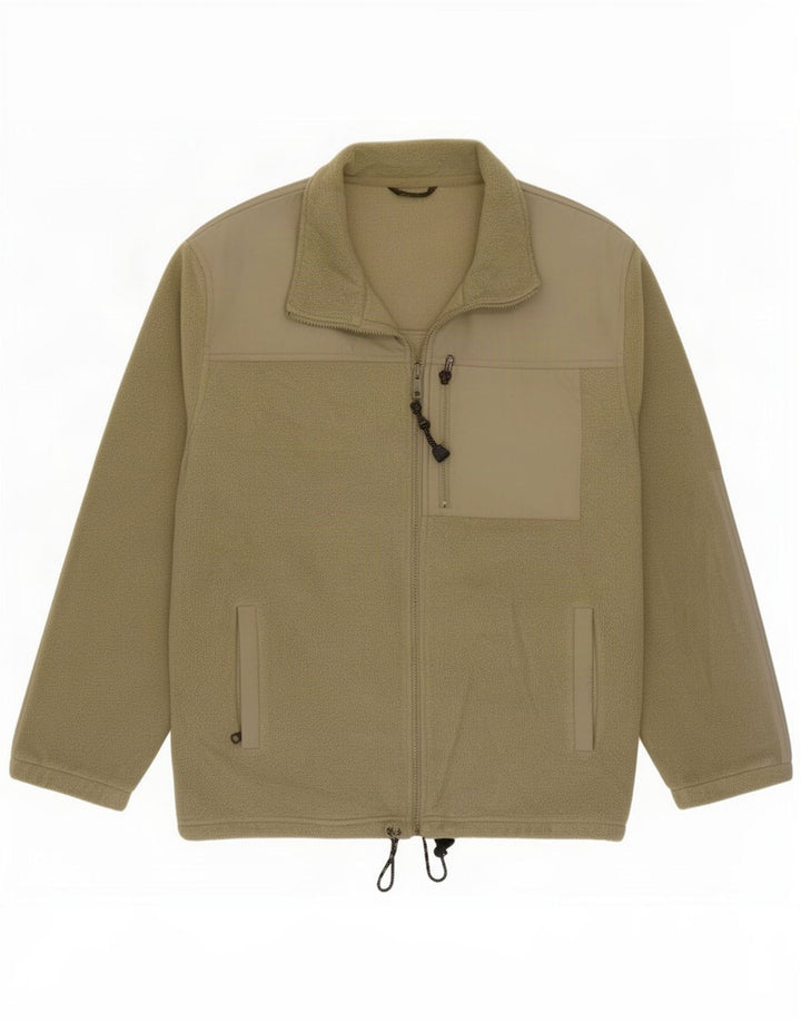 Marks & Spencer Veste Polaire Coupe Ample Homme Kaki Moyen Polyester