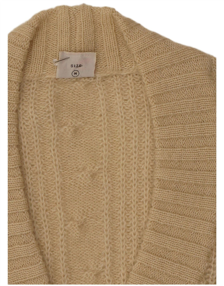 Belfe Cardigan Pull Medium Blanc Cassé Homme