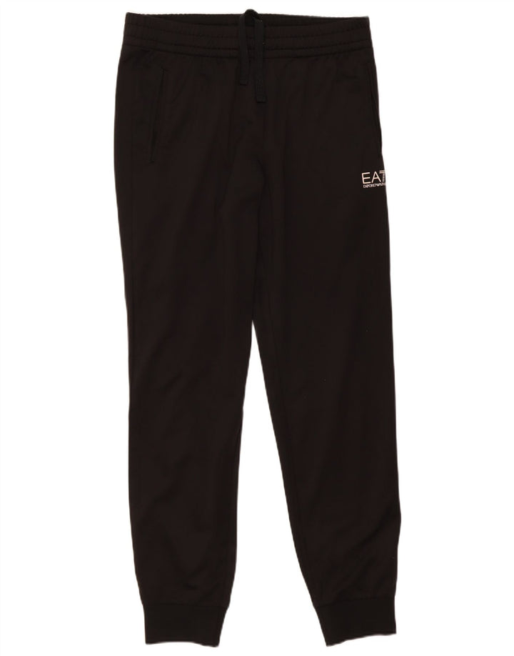 Emporio Armani Pantalon de survêtement pour homme Joggers Large Noir Polyester