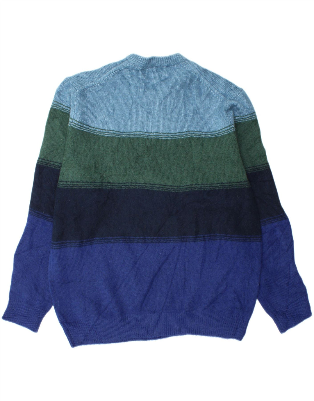 Marks & Spencer Pull col rond pour homme XL rayé multicolore