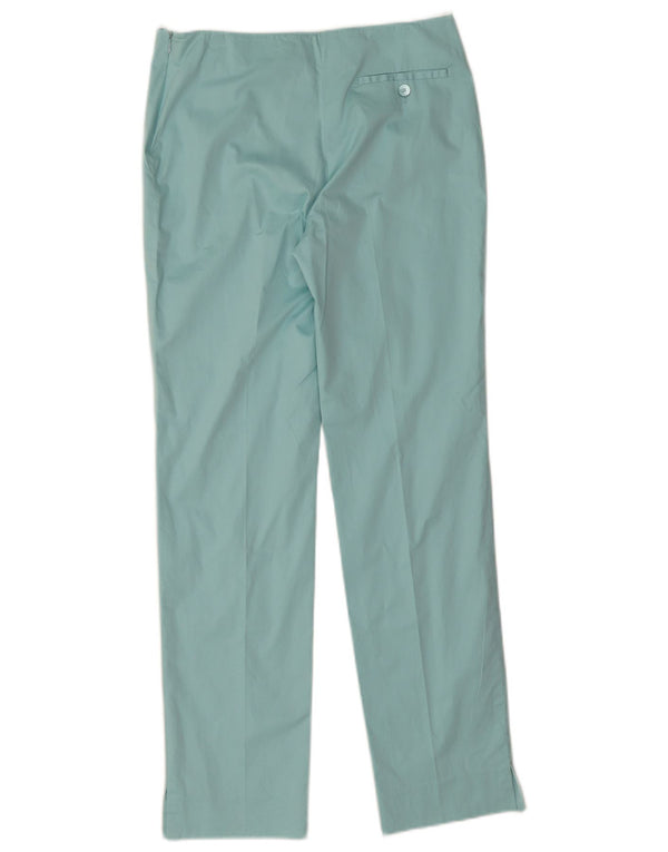 Luisa Spagnoli Pantalon décontracté pour femme IT 44 Medium W28 L28 Turquoise