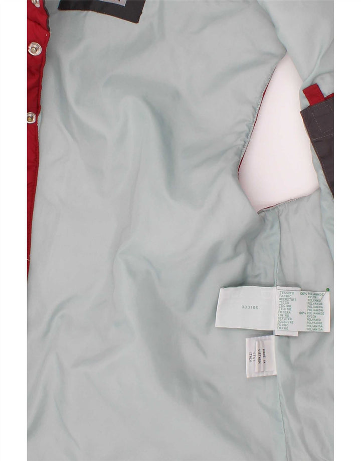 Diadora Gilet Rembourré Garçon 7-8 Ans Rouge Moyen Polyester
