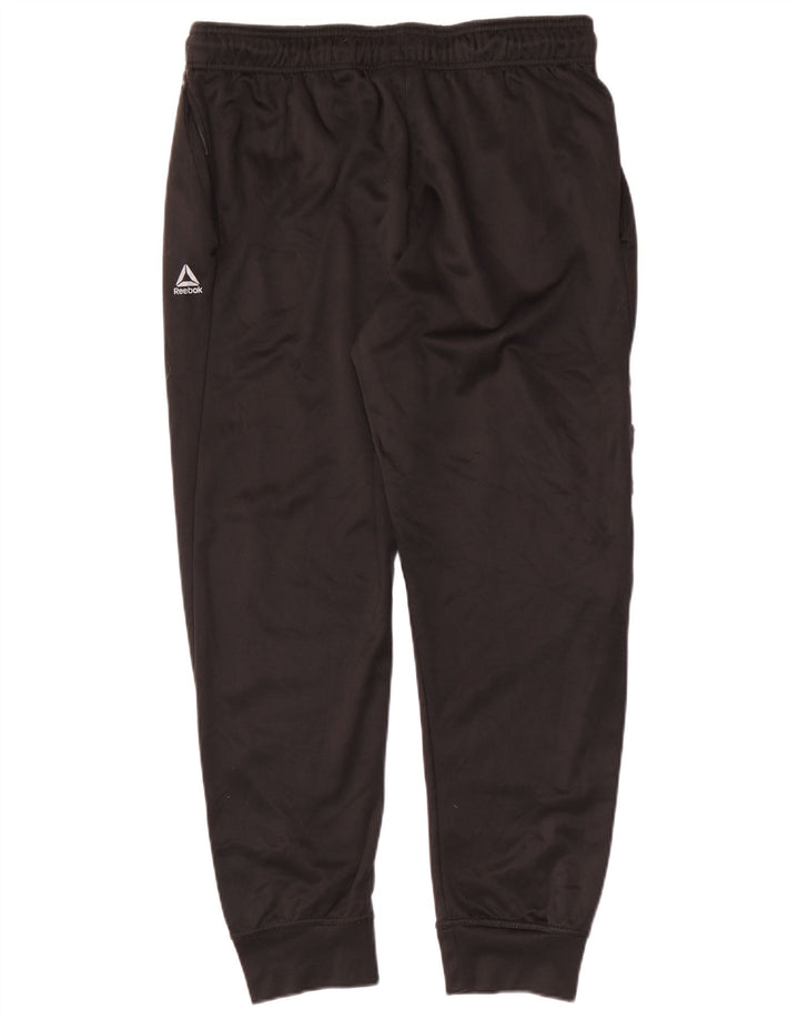 REEBOK Pantalon de Survêtement Homme Joggers Large Noir Polyester