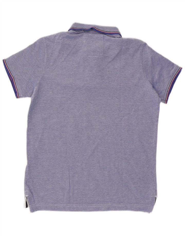 Superdry Polo Homme Rayé Bleu Moyen