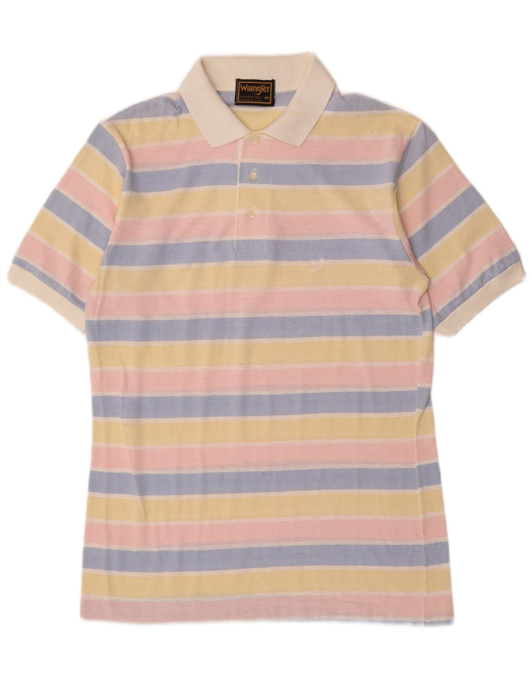 WRANGLER Polo Homme Moyen Rayé Multicolore Polyester