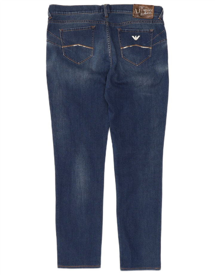 Armani Femme Jean Slim W31 L27 Bleu Coton
