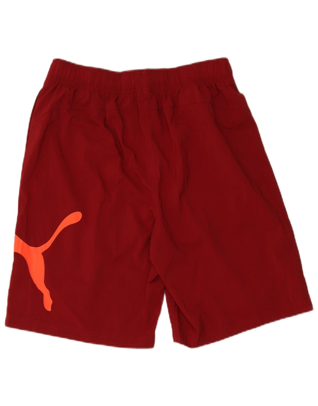 Puma Short de sport graphique pour hommes, grand, bordeaux, polyester