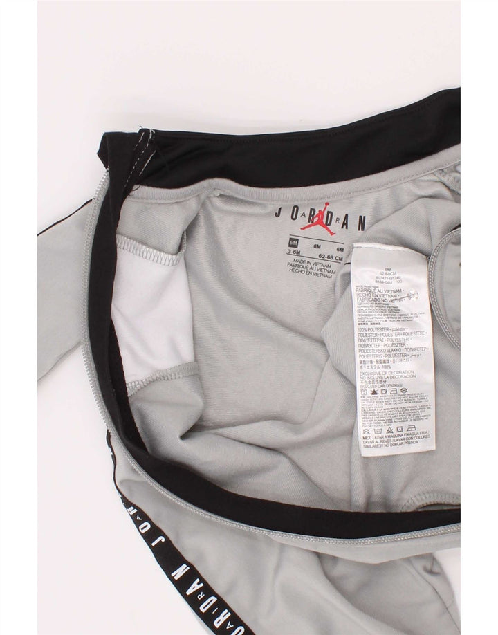 Jordan Combinaison graphique pour bébé garçon 3-6 mois Gris Colorblock Polyester