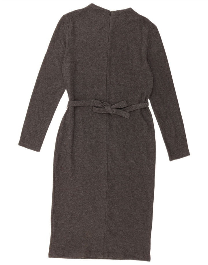 Marks & Spencer Robe pull pour femme UK 10 Petit coton gris