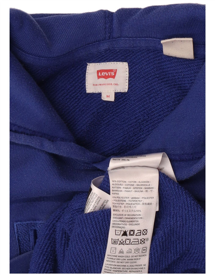 Levi's Pull à Capuche Graphique Homme Bleu Moyen Coton