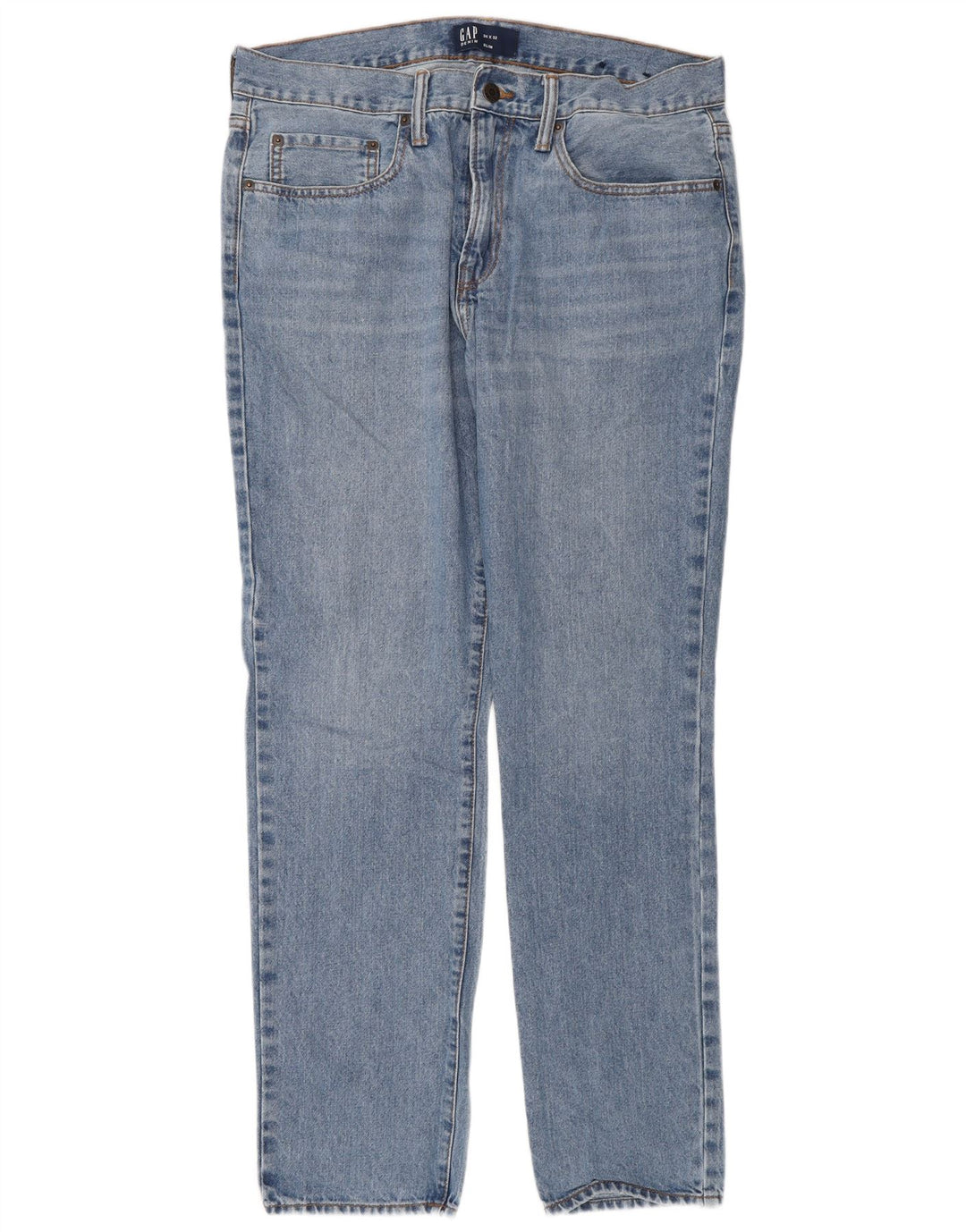 Gap Jean Slim Homme W34 L32 Bleu Coton