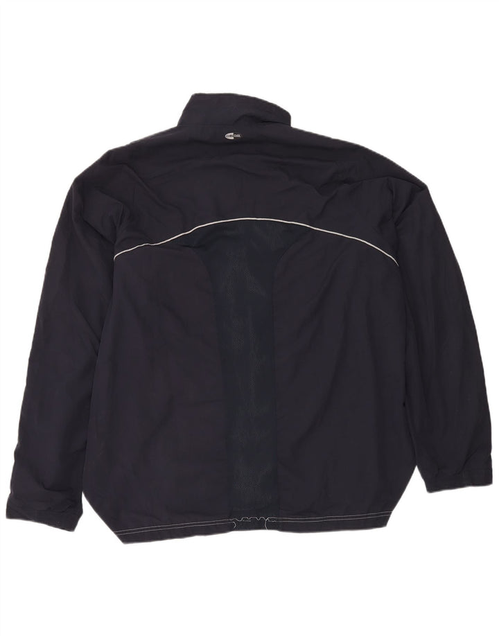 Adidas Hommes Climacool Survêtement Top Veste Large Bleu Marine Colorblock