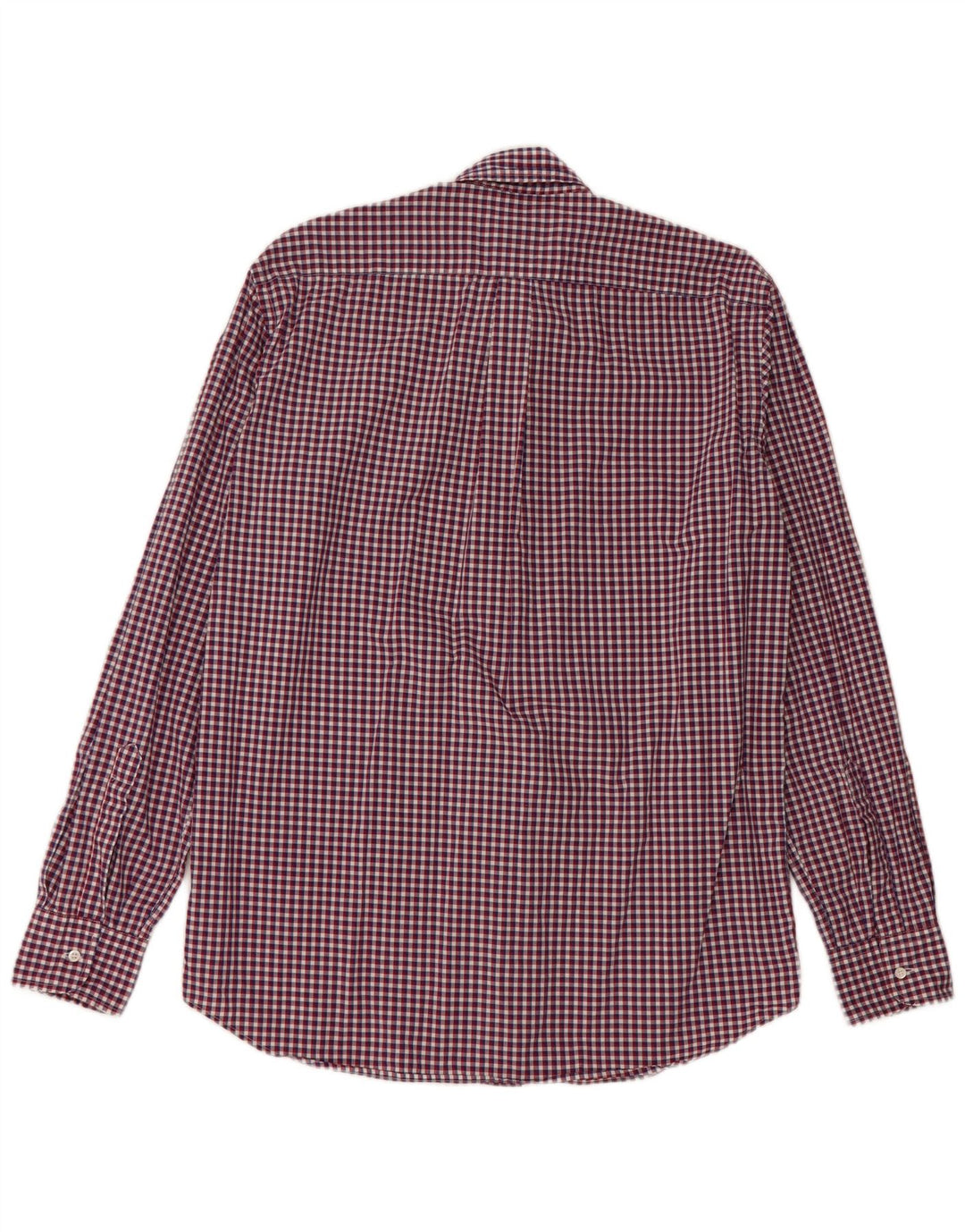 Aspesi Chemise Homme Taille 41 16 Grand Coton Vichy Rouge