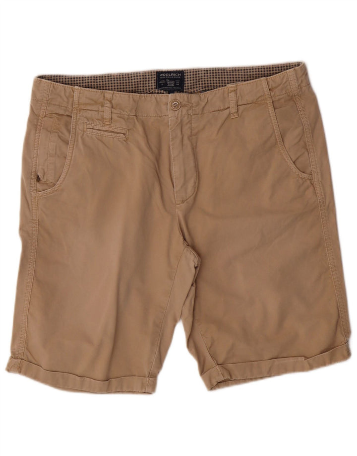 Woolrich Short décontracté pour homme W36 en coton beige Large