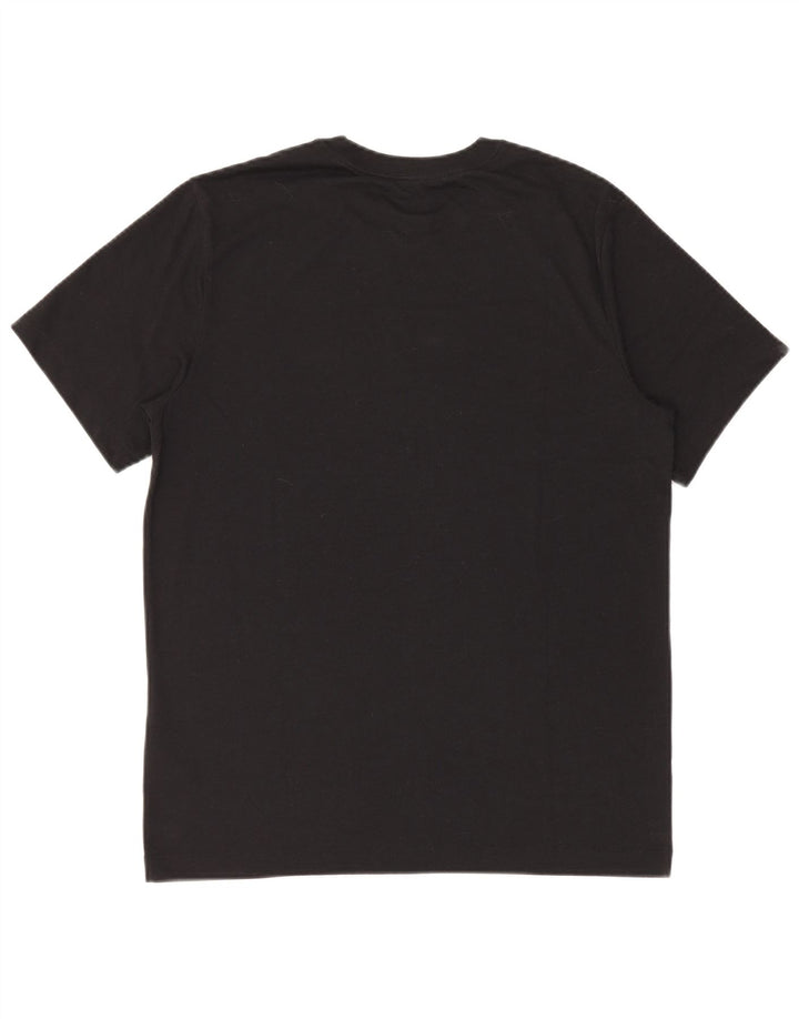 Nike Hommes Dri Fit Graphic T-Shirt Haut Noir Moyen Polyester