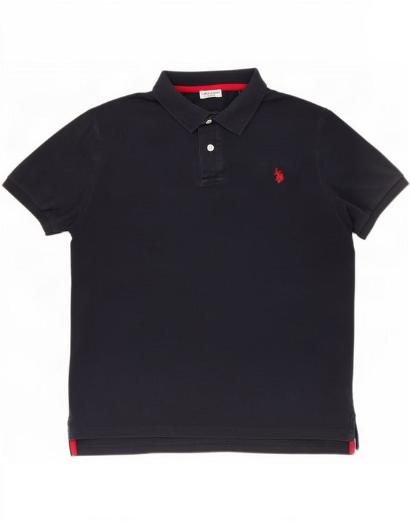 U.S. Polo Assn. Chemise Homme Large Bleu Marine