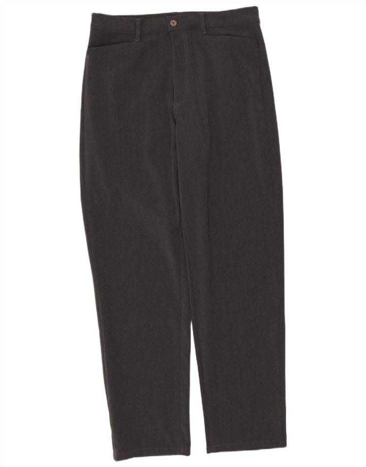 Guess Pantalon décontracté droit pour homme W32 L29 Gris Polyester