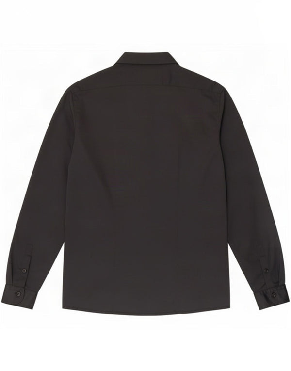 Benetton Chemise Femme UK 18 XL Noir Polyamide