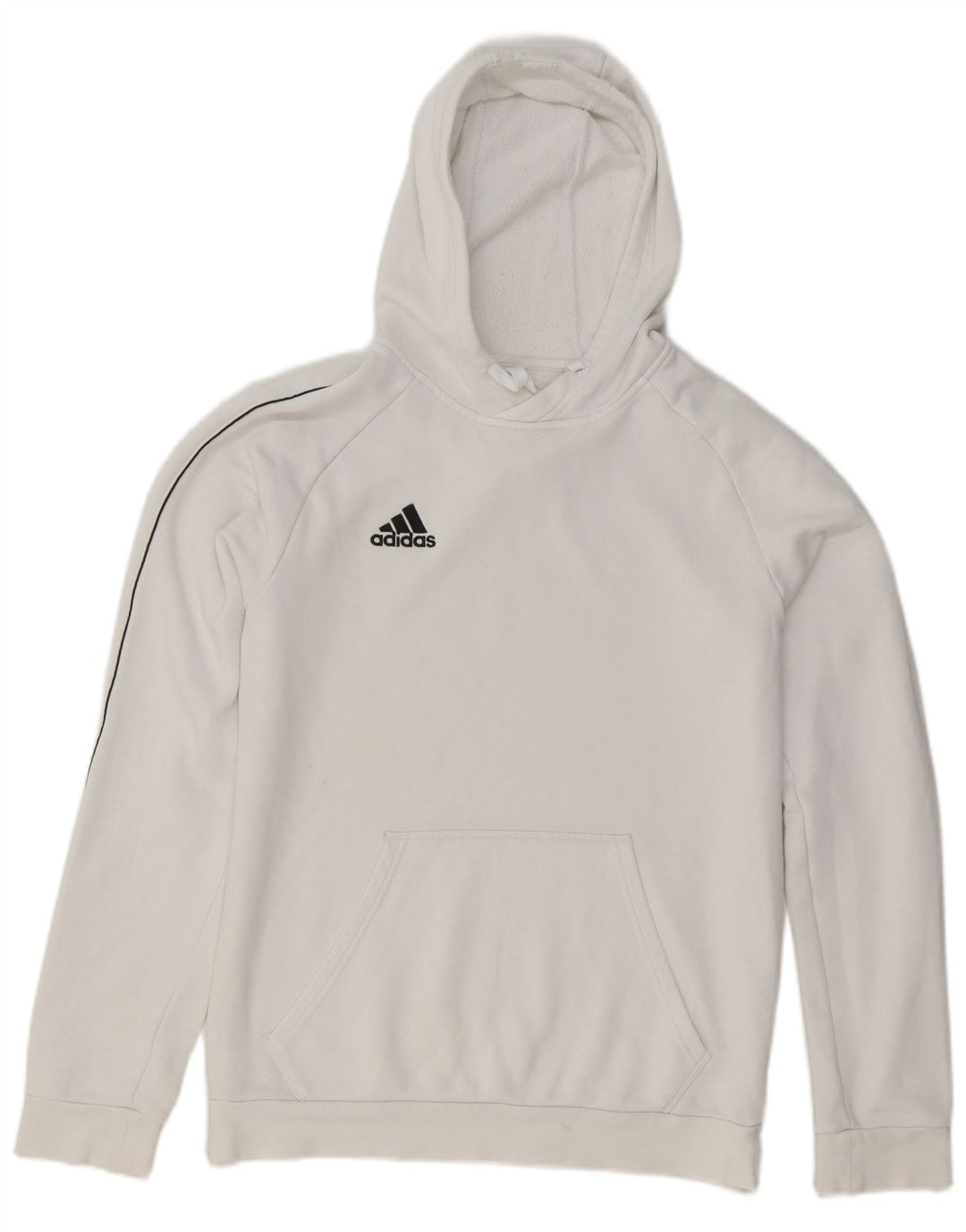 Adidas Pull à capuche pour homme en coton blanc moyen