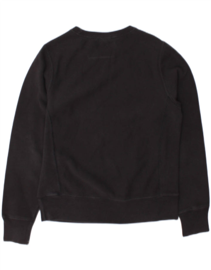 Champion Sweat-shirt surdimensionné graphique pour femme UK 10 Small Noir