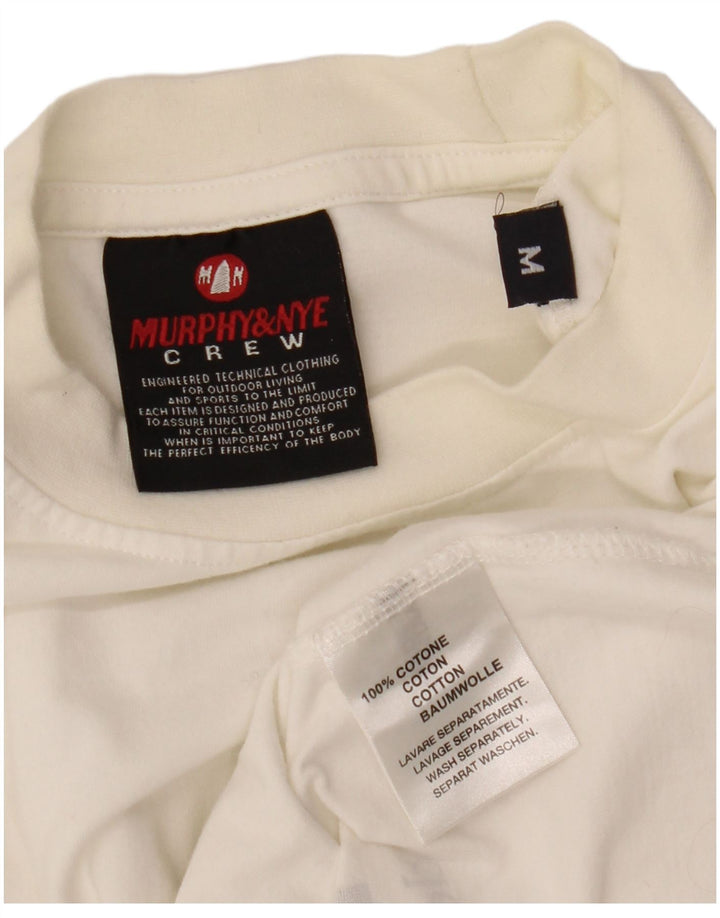 MURPHY & NYE T-Shirt Barcolana Graphic Homme Blanc Moyen Colorblock