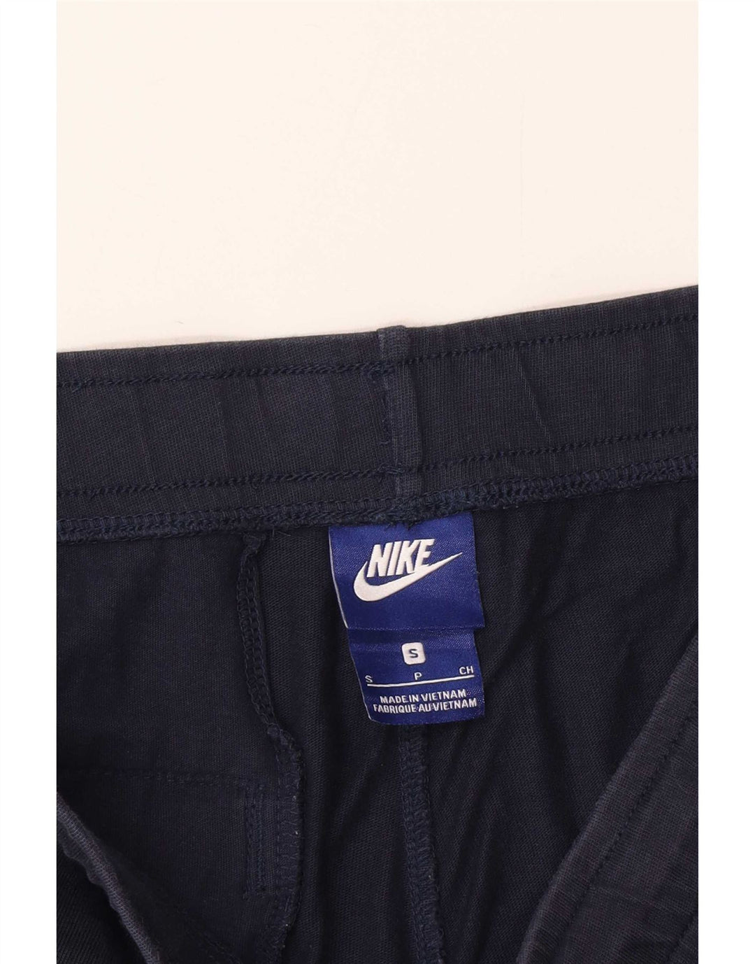 Nike Short de sport pour homme Petit en coton bleu marine