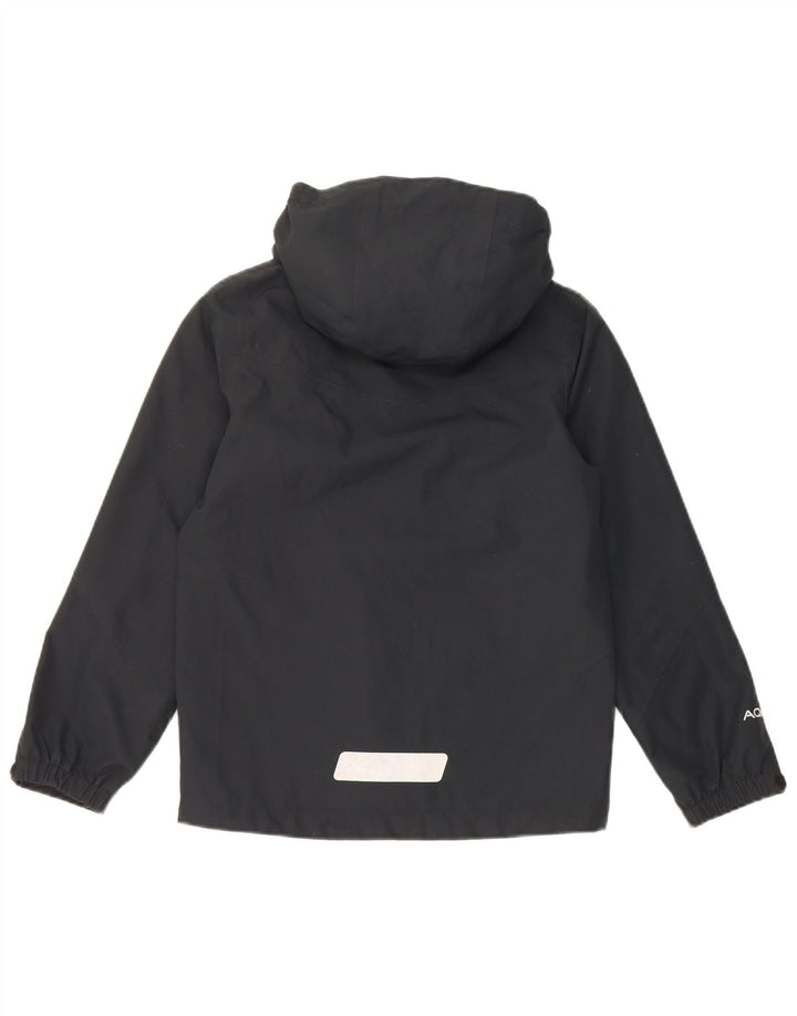 Berghaus Veste de Pluie à Capuche Garçon 9-10 Ans Noir Polyester