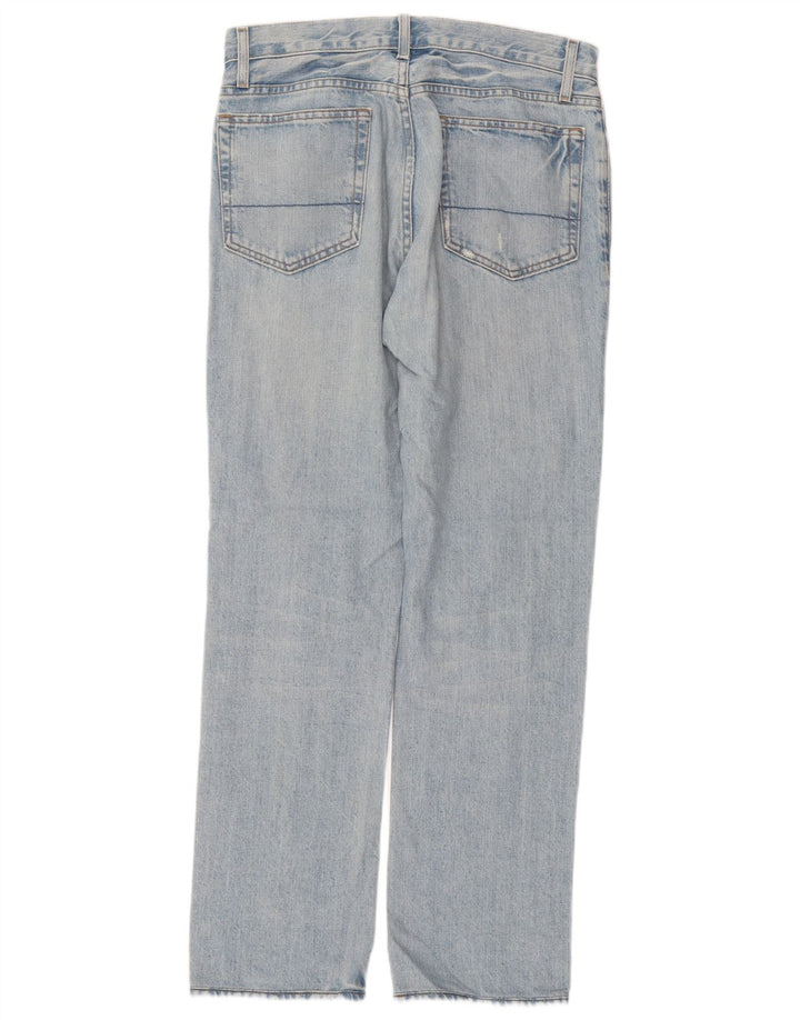 J. Crew Jean droit homme W30 L32 bleu coton