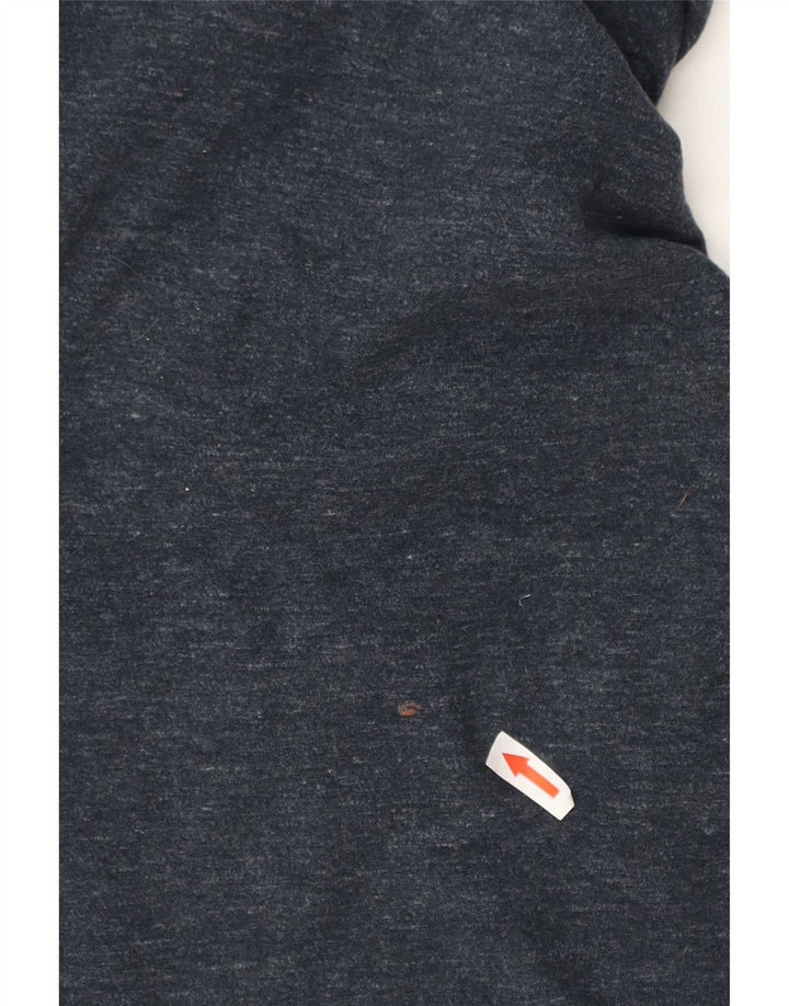 Fat Face Haut à manches longues pour homme en coton color block bleu marine Taille L