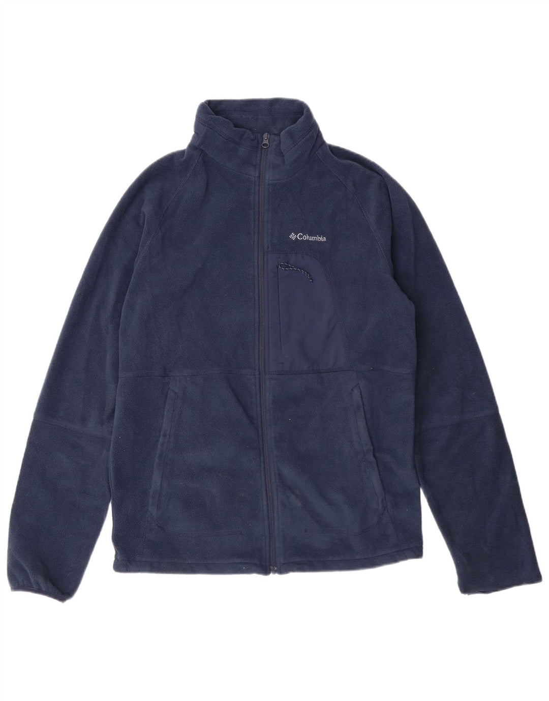 Columbia Veste Polaire Homme Bleu Marine Moyen Polyester