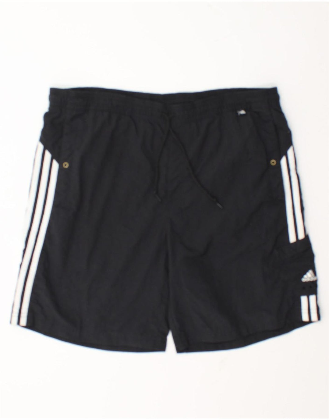 Adidas Short de sport pour homme Large Noir Polyamide