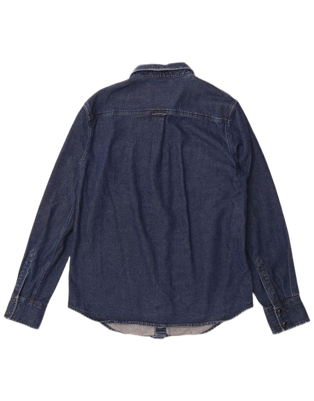 SUPERDRY Chemise en Jean Homme Bleu Marine Large Coton