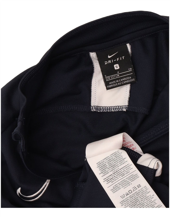 Nike Garçon Dri Fit Survêtement Top Veste 8-9 ans Petit Bleu Marine Polyester