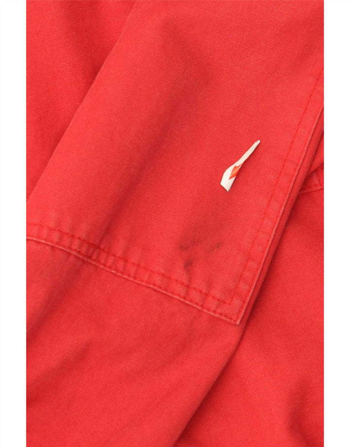 Murphy & Nye Veste coupe-vent pour homme UK 42 XL Rouge Coton