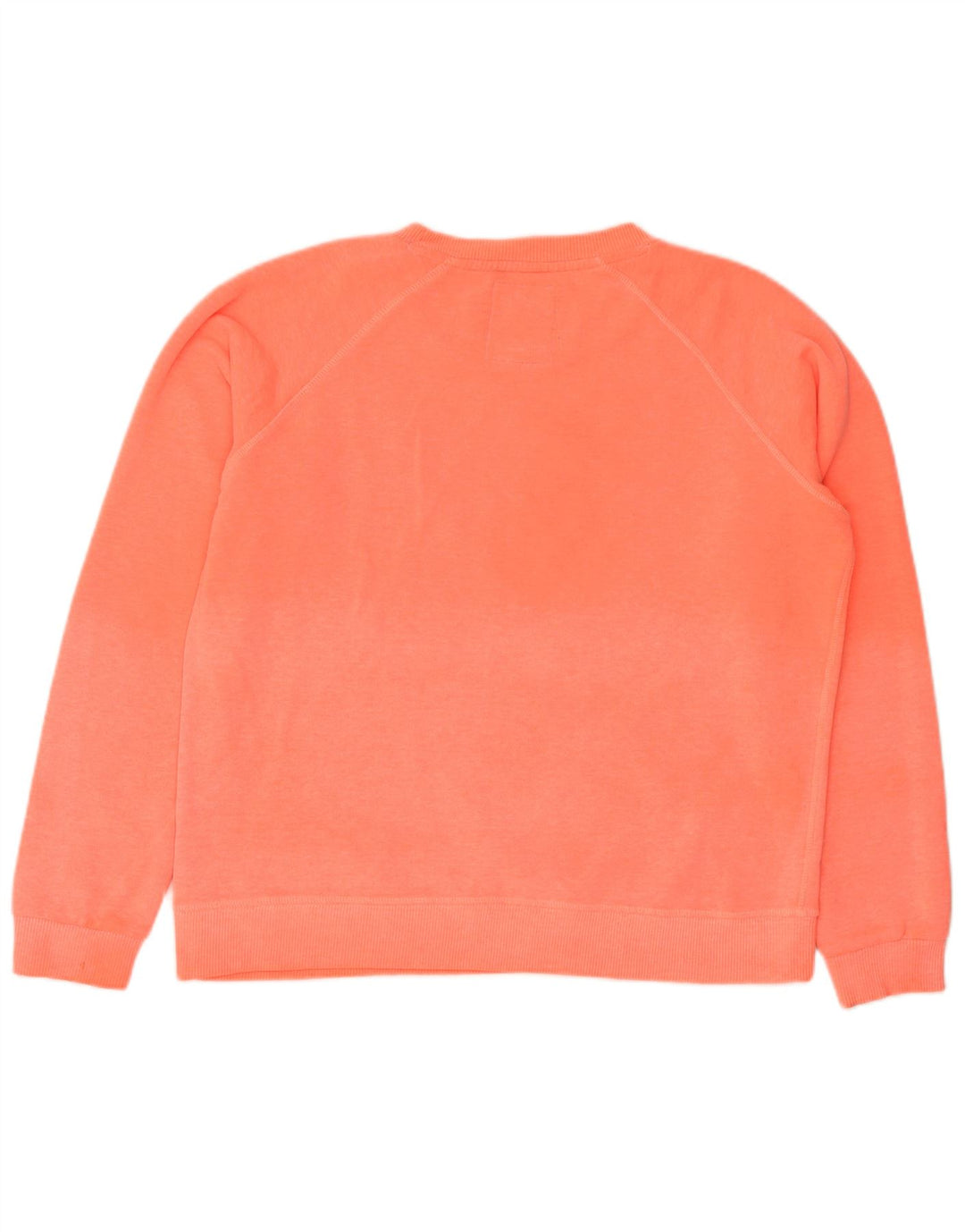 SUPERDRY Sweat-shirt graphique pour femme UK 16 Large Orange