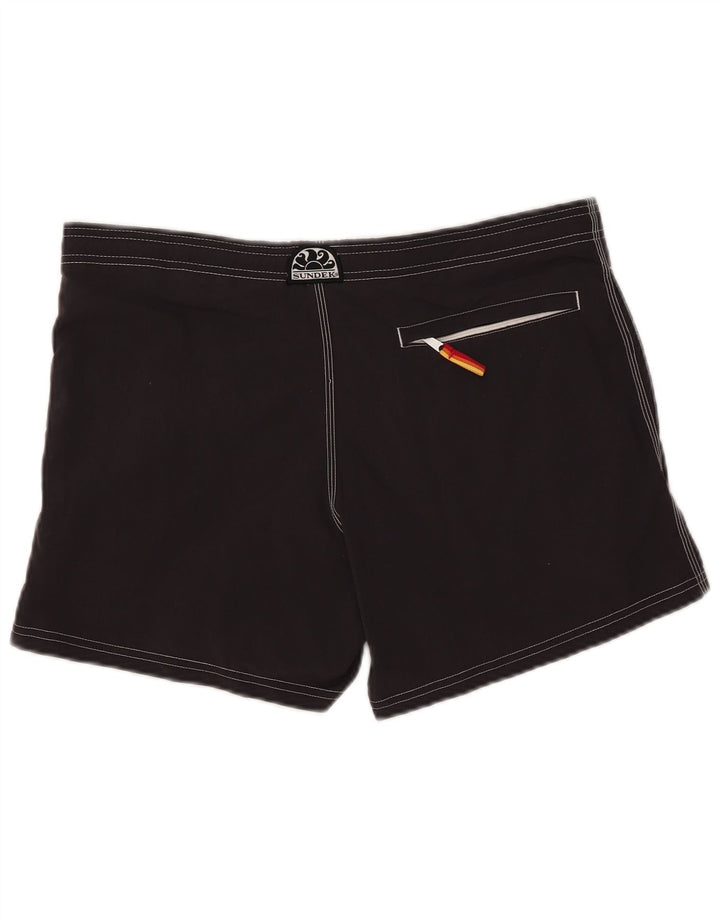 Sundek Short de bain homme petit nylon gris