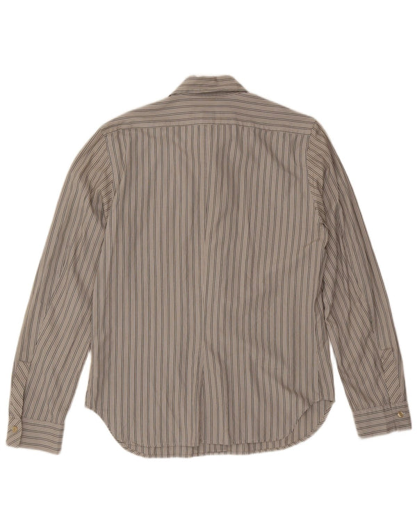 Diesel Chemise Homme Large Bleu Rayé Coton