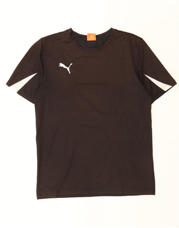 Puma T-Shirt Top Homme Noir Colorblock