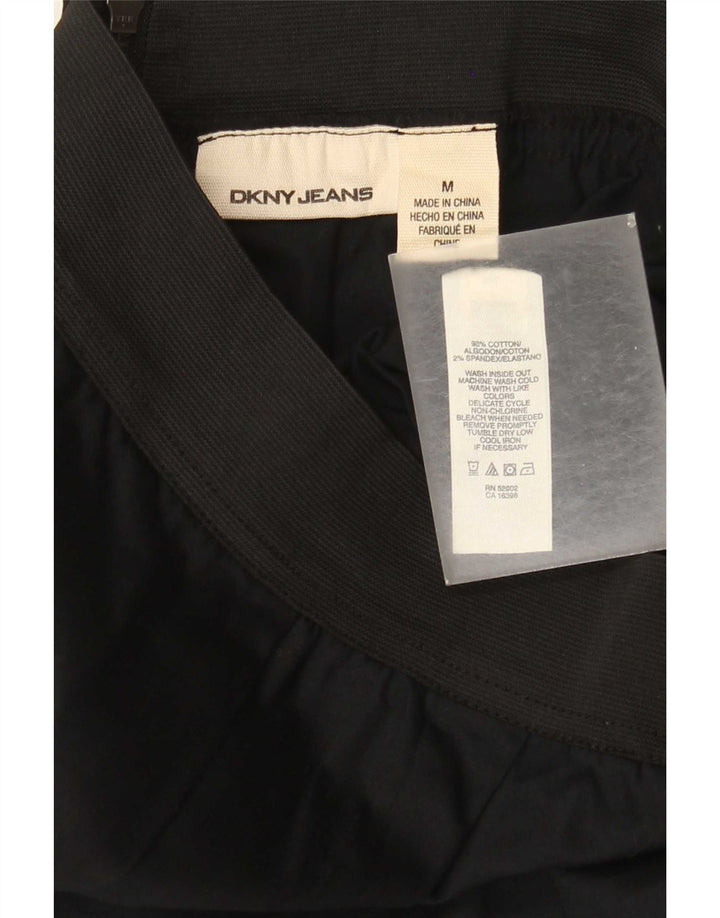 Dkny Mini jupe femme moyen W28 coton noir