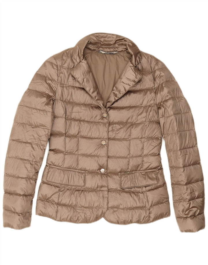Liu Jo Veste matelassée IT 42 Medium Gold Polyester Femme