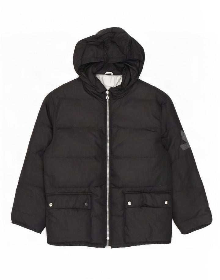 Iceberg Veste matelassée à capuche pour homme IT 50 Large Noir Polyamide