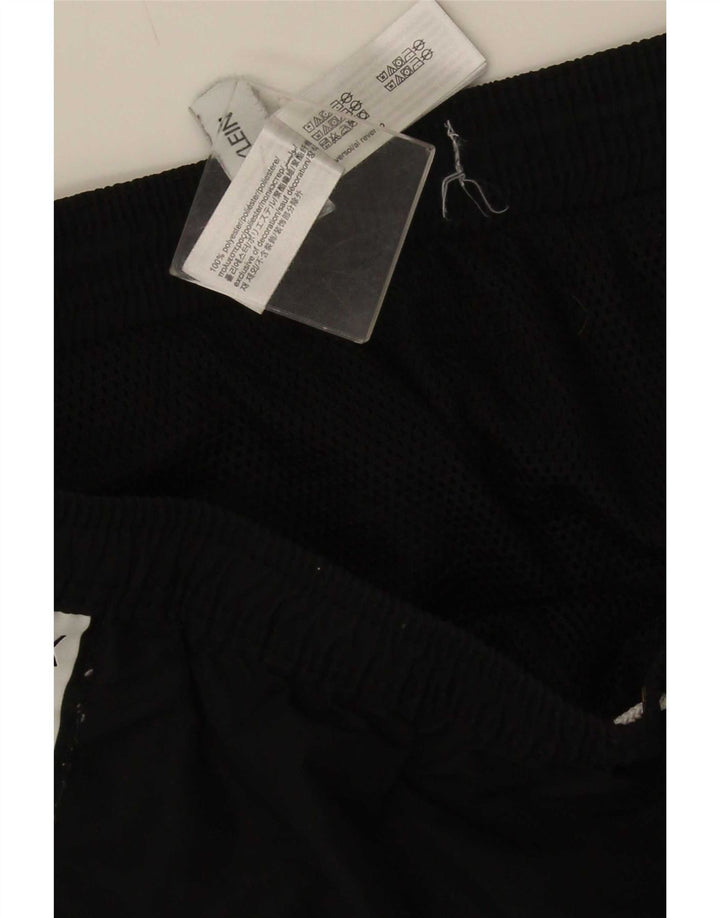 Calvin Klein Short de bain graphique pour hommes, grand, en polyester color block noir