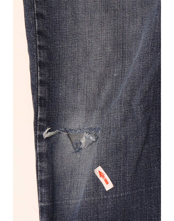 Gap Jean slim effet vieilli W34 L32 bleu coton