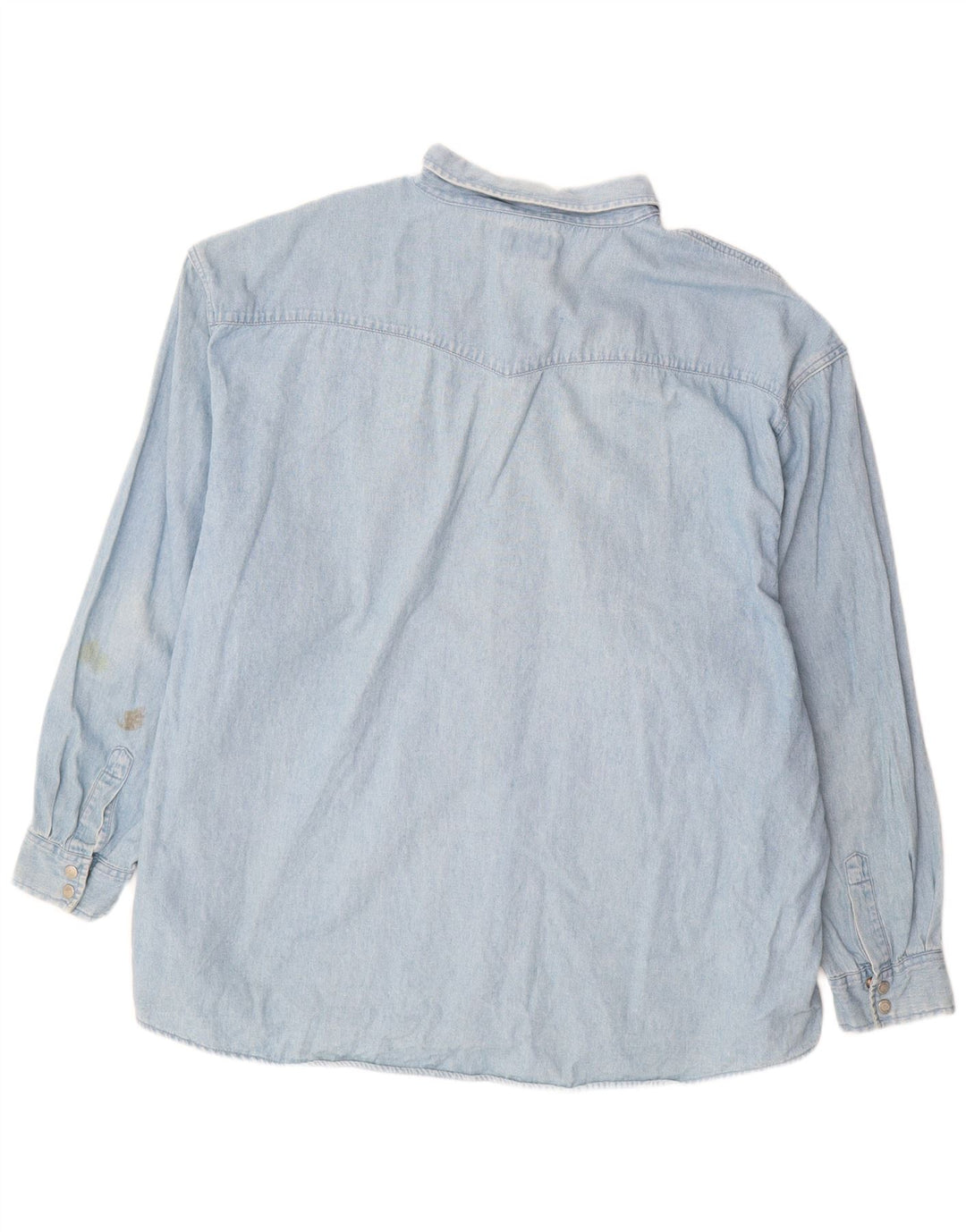 JOHN BANER Chemise en Jean Homme 3XL Bleu Coton