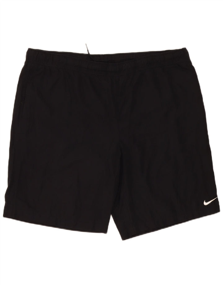 Nike Short de sport pour homme XL Noir Polyester